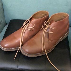 St. John’s Bay brown Leather Chukka Boots